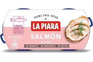 Paté De Salmón Ahumado Sólo Natural La Piara 2*77gr Sin Conservantes Ni Coloran