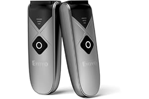 2-Pack Eyoyo Mini Bluetooth escáner de código de Barras para bibliotecas escáner 2D inalámbrico de Mano, Compatible con teléfonos móviles, Androids, tabletas y Ordenadores portátiles.