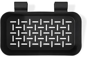 Weber Works Porte-Condiments/Accessoire à Clipser sur Les Rails latéraux des Plans de Travail Weber Works, avec Trous de Drainage, Passe au Lave-Vaisselle, 11,5 x 30,5 x 20,5 cm