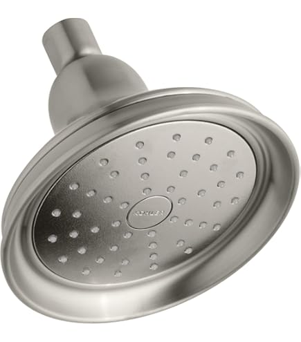 Kohler 45215-BN Loure Duschkopf – Katalyst Air Induction, 2,0 GPM, Gebürstetes Nickel