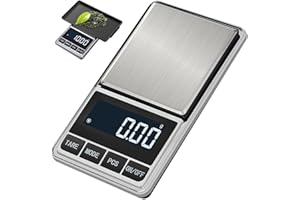 Hojalis Kaffeewaage Digitale, Digitale Küchenwaage, Küchenwaage, Digitalwaage mit Zuwiegefunktion, Elektronische Multifunktionsküchenwaage, Digitale Küchenwaage mit Großer Wiegefläche und Tara