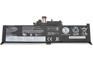 HUBEI 01AV432 SB10F46464 SB10F46465 00HW026 00HW027 Sostituzione della Batteria del Laptop per Lenovo ThinkPad S1 2018 Yoga 260 370 X380 Series (15.2V 44Wh 2950mAh)