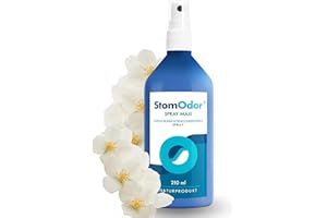 StomOdor Spray 50ml - Stoma Geruch entfernen mit essentiellen Öle - für jede Stomaversorgung, bei Colostomie, Ileostomie, Urostomie, für Stomabeutel und Umgebung