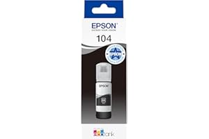 Epson 104 Black Ink 65ml Refill Bottle - 1