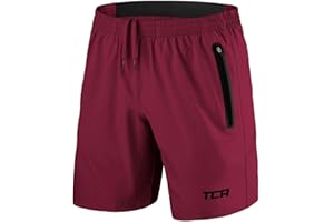 TCA Pantalones Cortos Hombre Deporte con Bolsillos de Cremallera - Pantalon Corto Deportivo Hombre Tecnología Elite Tech - Running Shorts Men Gym Correr Padel