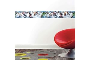 RoomMates RMK11501BD Avengers RMK1150, Blu, Rosso