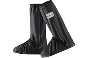 ‎RAKARAKA Überschuhe Schwarz Wasserdicht Beständig Rutschfest