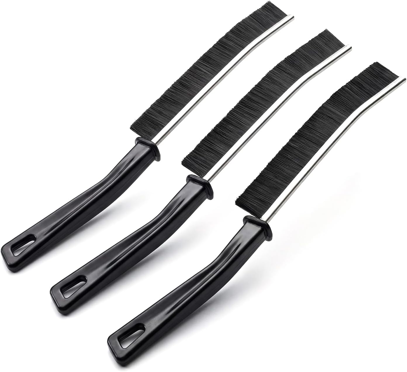 Lot de 3 Brosses de Nettoyage à Poils Durs – Brosse à Joints Carrelage, Idéal pour Salle de Bain, Cuisine, Toilettes, Évier, Douche et Sols