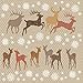 Produktbild Susy Card 40003283 Weihnachts-Serviette, Tissue bedruckt, 3-lagig, 20er Packung, Motiv: Xmas deers, 33 x 33 cm