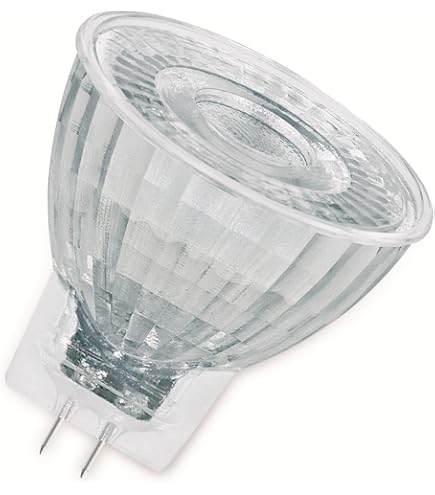6x LED-Leuchtmittel MR11 GU4 – 3W, 300 Lumen, 12V, Neutralweiß 4000K (35 Mm Durchmesser)