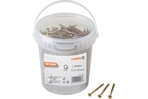 Meister universal Tornillos 4 x 50 mm, 425 pieza, 904060
