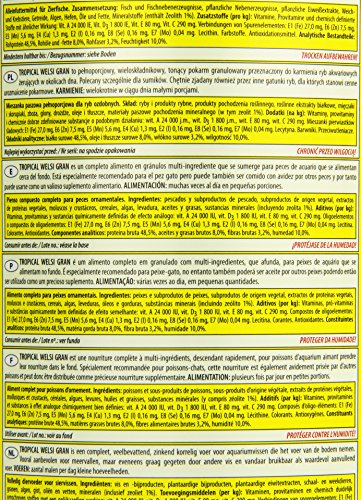 Tropical Welsi Gran Granulat für Bodenfressende Zierfische, 1er Pack (1 x 1 l) - 2