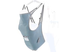 REMEDIA ONE - Imbracatura per Sollevatore Disabili, Alzamalati da Letto, Imbragatura Sollevatore, Imbracatura per Sollevamalati - Modello Standard con Poggiatesta per una Movimentazione Sicura