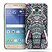 Produktbild Conie Handyschale kompatibel mit Samsung Galaxy J3 2016, Muster Bumper Rückschale Hülle mit Tier- Motiven Schutz- Case