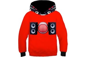 Xinchangda Toilet Kapuzenpullover für Kinder, Titan Speakerman/Cameraman/Titan TV Man Spiel Kapuzenpullover Langarm Pullover Sweatshirt