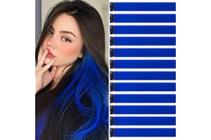 JOOCEEBABY 12 pezzi de extension para capelli con clip, 22 pulgadas de extension para cabello humano, accesorios de clip para cabello liso largo