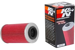 K&N Powersports oljefilter – patron 56 x 105 mm kompatibel med Sea Doo, Bombardier, John Deere (KN-556)