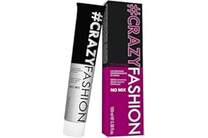 CAPELLO POINT Crazy Fashion, Tinte Semipermanente, Sin Amoniaco, Resorcinol ni PPD, Tinte Semipermanente en Crema, Duración de 6 a 8 Lavados, Ciclamen, 100 ml