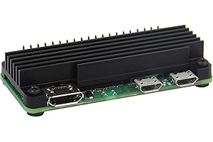 Geekworm Raspberry Pi Zero 2 W Kühlkörper, 10 mm Aluminiumlegierung, Kühlerzubehör (C296)
