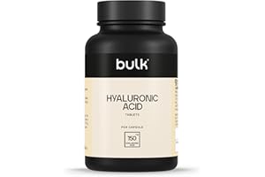 Bulk Pure Hyaluronic Acid Tablets, 150 mg, Pack of 60