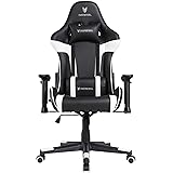Oversteel - ULTIMET Sedia da gaming professionale in similpelle, braccioli 2D, regolabile in altezza, schienale reclinabile a