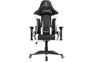 Oversteel - ULTIMET Silla Gaming Profesional Polipiel, Reposabrazos 2D, Ajustable en Altura, Respaldo Reclinable 180º, Pistón Gas Clase 3, Hasta 120Kg, Color Blanco