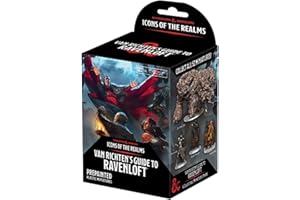 WizKids D&D Icons of The Realms Miniatures: Guida di Van Richten al Ravenloft (Set 21) 8 Ct. Booster (Unità singola)