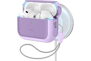 ESR Fodral för Airpods Pro 3 2025, kompatibel med MagSafe, lanyard ingår