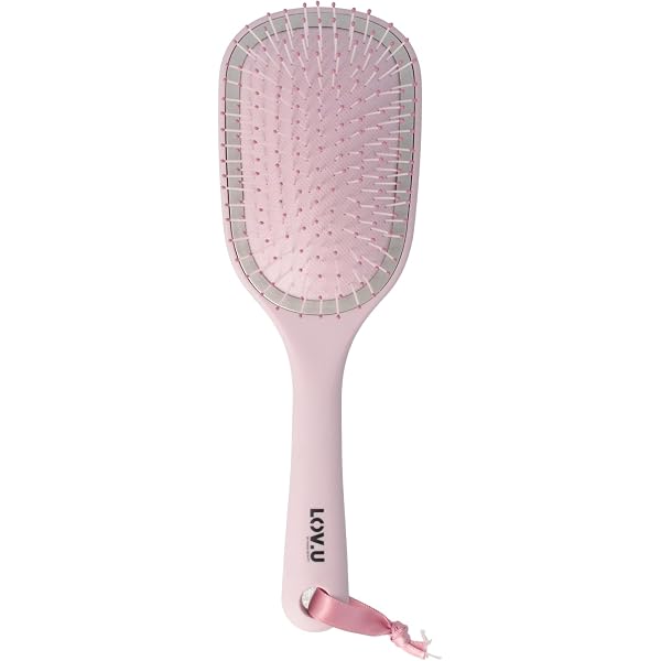 PARSA Beauty LOV.U Entwirrbürste – Mint, Multi-Flexible-Nylonpins – Für Nasses & Trockenes Haar, Kompakt