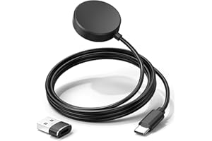 Oumida Ładowarka USB C do Samsung Galaxy Watch 7 / Ultra/6/6 Classic z 1 adapterem USB, stacja ładująca do Samsung Watch 5/5 Pro / 4/4 Classic/ 3 / FE/Active 2/1, smartwatch ładowarka (1 m)