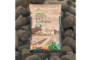 Infertosa | Compost de Materia Orgánica Sólida, 25 KG, Fértil 4-5-7 Pelletizado, Ecológico, Apto para Uso en Agricultura Ecológica - CIEMHUS