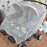 Affe Universal Baby Säuglings Buggy Abdeckung Moskitonetz für Zwillingskinderwagen - 3