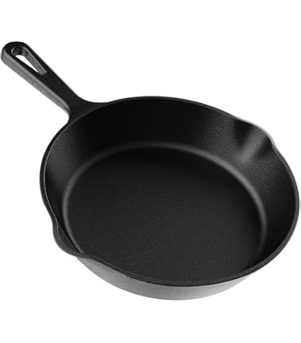 Skeppshult 0285TS - Padella da portata in ghisa con manico in legno