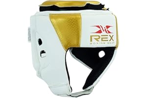 REX BOXING GEAR REX Boxing Headguard For Kids Headgear For Training heeks, Forehead, Ear Protection Kickboxing, Sparring, Muay Thai Fighting, Karate Helmet Kids head gear