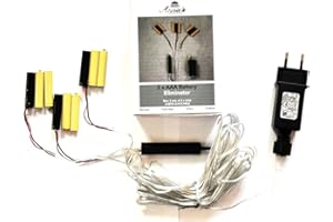 Coen Bakker Batterie Netzteil Adapter 3 x 3 AAA Micro Batterien 4,5V Wandler 4m Kabel Netzteil