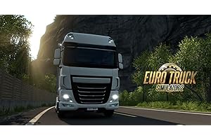 PARTYLANDIA Cialda in Ostia per Decorazione Torte a Tema Videogiochi (Euro Truck Simulator)