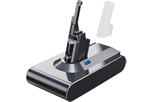 Verbesserter V8 6000mAh SV10 Akku 215681 Ersatz kompatibel für Dyson V8 Animal/Absolute/Motorhead/Fluffy/SV10 für Dyson Akku Handstaubsauger Li-Ion 967834 05