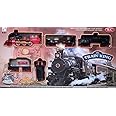 DIKUJI Enterprise 24 Months Remote Controlled Train and Track Set with Sound & Light Toy Toy Train with Smoke Emits Light and Sound Train,Multicolor