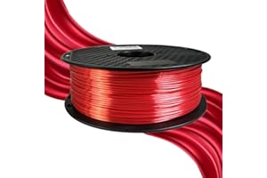CC3D Jedwab Czerwony filament Pla 1,75 mm (1 kg) szpula do materiału do druku 3D Shine Silky Shiny Metallic Metal czerwony fioletowy miedź filament PLA