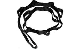 THAPNCOW hapncow daisy chain 180 cm|Columpio yoga aereo|Correa de estramiento yoga|Accessori yoga|Cinghie per esercizi in nylon regolabili|Cinghie per esercizi per stretching,pilates,fitness,arrampicata