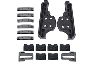 REACHMALL Staffa del telaio del tetto apribile, guida scorrevole in vetro, staffa di riparazione clip panoramica scorrevole per tetto apribile telaio per Jeep per Renegade 15-21