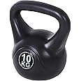 HOMCOM Kettlebell per Sport e Fitness in PVC con Sabbia e Maniglia Liscia Anti-Sfregamento