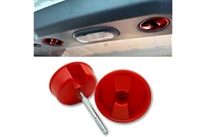 ZBGUN Lot de 2 vis de montage de panneau automobile, vis de fixation de panneau dur sur le dessus, accessoires de rechange de modification de voiture, compatibles avec Jeep Wrangler JK 2007-2019