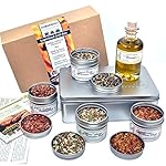 direct&friendly Bio Grill Gewürz Superfood Set - Geschenke für Männer - für Rubs, Marinaden und Glasuren für Grillmeister und -amateure plus Info-Heft mit Rezepten und Anregungen