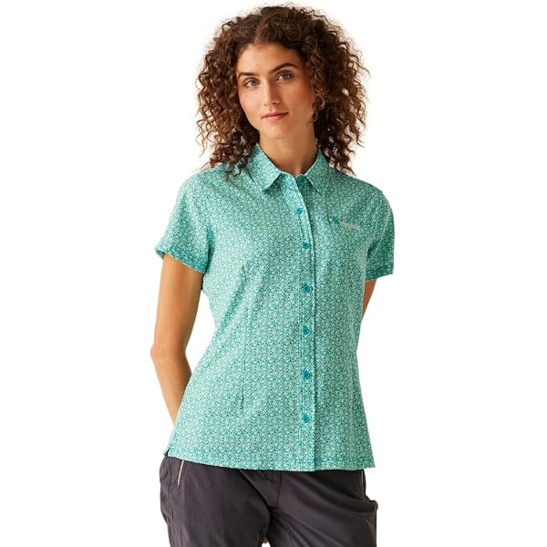 Regatta Damen T-Shirt Fingal VIII – Schnell Trocknend, UV-Schutz, Aus Recyceltem Polyester