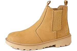 Grafters Mens Grinder Safety Twin Gusset Leather Dealer Boots