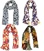 Weavers Villa (Set Combo of 4 Scarves) Soft PolyCotton Fashion Trendy Women