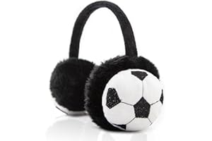 SeyuFN - Orejeras de peluche para niños, orejeras ajustables y bonitas orejeras para exteriores