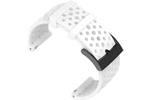 Shieranlee Compatible with Suunto 9 Spartan/Suunto 7 Correa,24MM Silicona Sport Watch Band Fitness Band para Suunto 9/Suunto D5/Suunto Spartan Sport Wrist HR/Suunto 9 Titanium