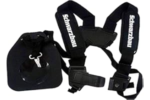 Schwarzbau Bequemer Doppel-Schultergurt für Motorsense (Modell 2)